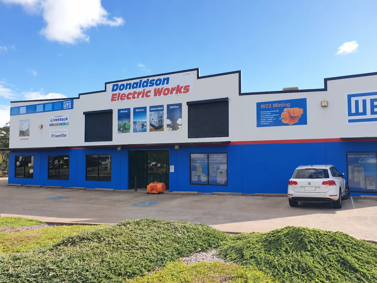 Donaldson Electric Works Shop Front on McDougall Street, Wilsonton, Toowoomba